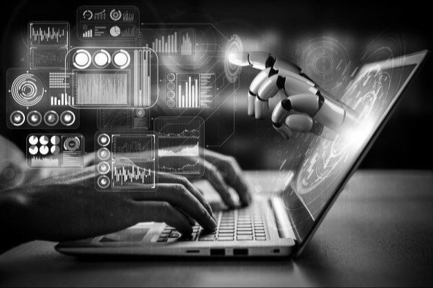 Advanced AI robot and future technology